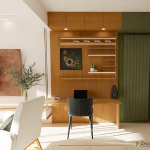 Espace bureau, rénovation Baud 56