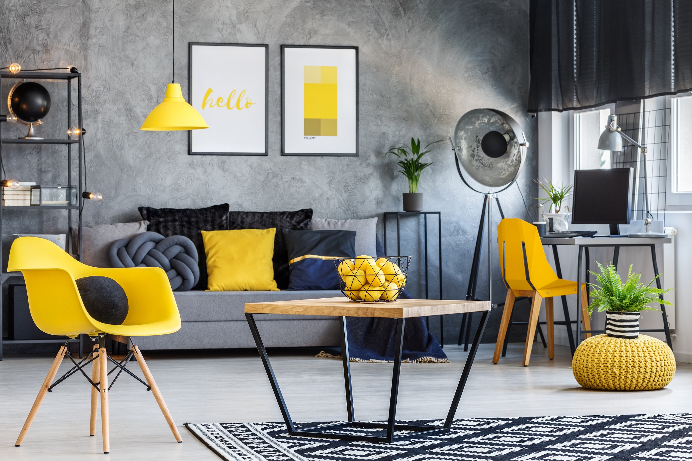 Tendance déco : adoptez le style industriel pop - Salon VIVING