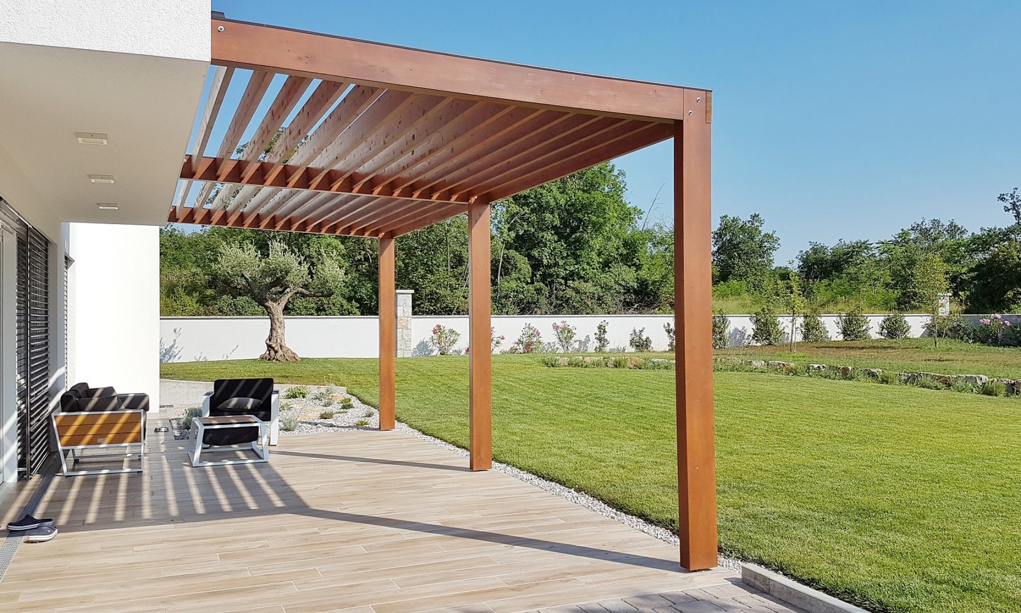 Protection solaire: 50 idées pour la terrasse extérieur  Bache pour  pergola, Amenagement jardin, Pare soleil terrasse