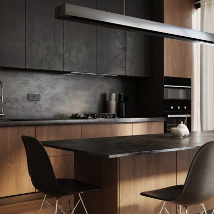 New modern kitchen interior New modern kitchen interior